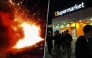 K-supermarketin edustalla hurja näky