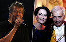 Tällaisissa asuissa Jenni Haukio ja Sauli Niinistö nähtiin Eppu Normaalin konsertissa