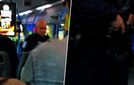Poliisit ryntäsivät bussiin Helsingissä